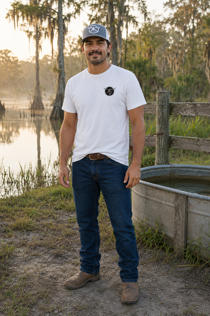 KCRanch Red Line Patriotic Tee