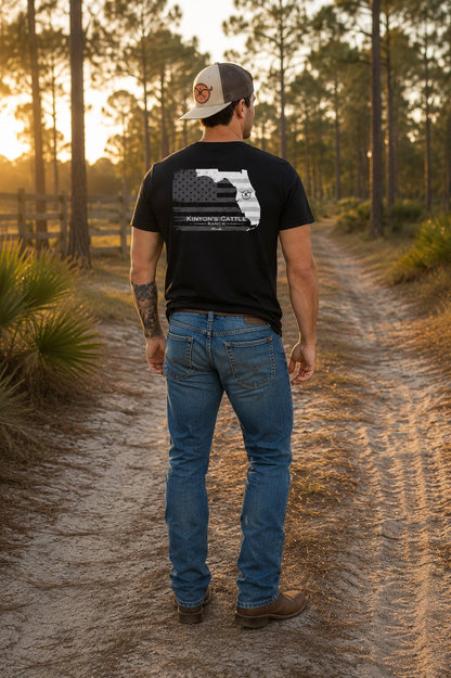 KCRanch Classic Patriotic Tee