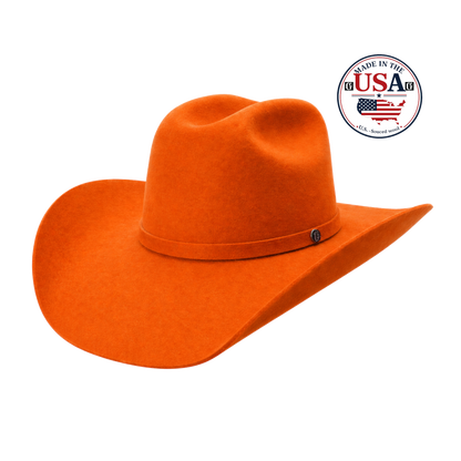 AMERICAN ORANGE 5X WOOL USA