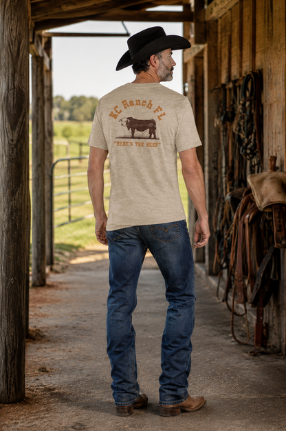 KCRanch "Here's The Beef" Classic Tee