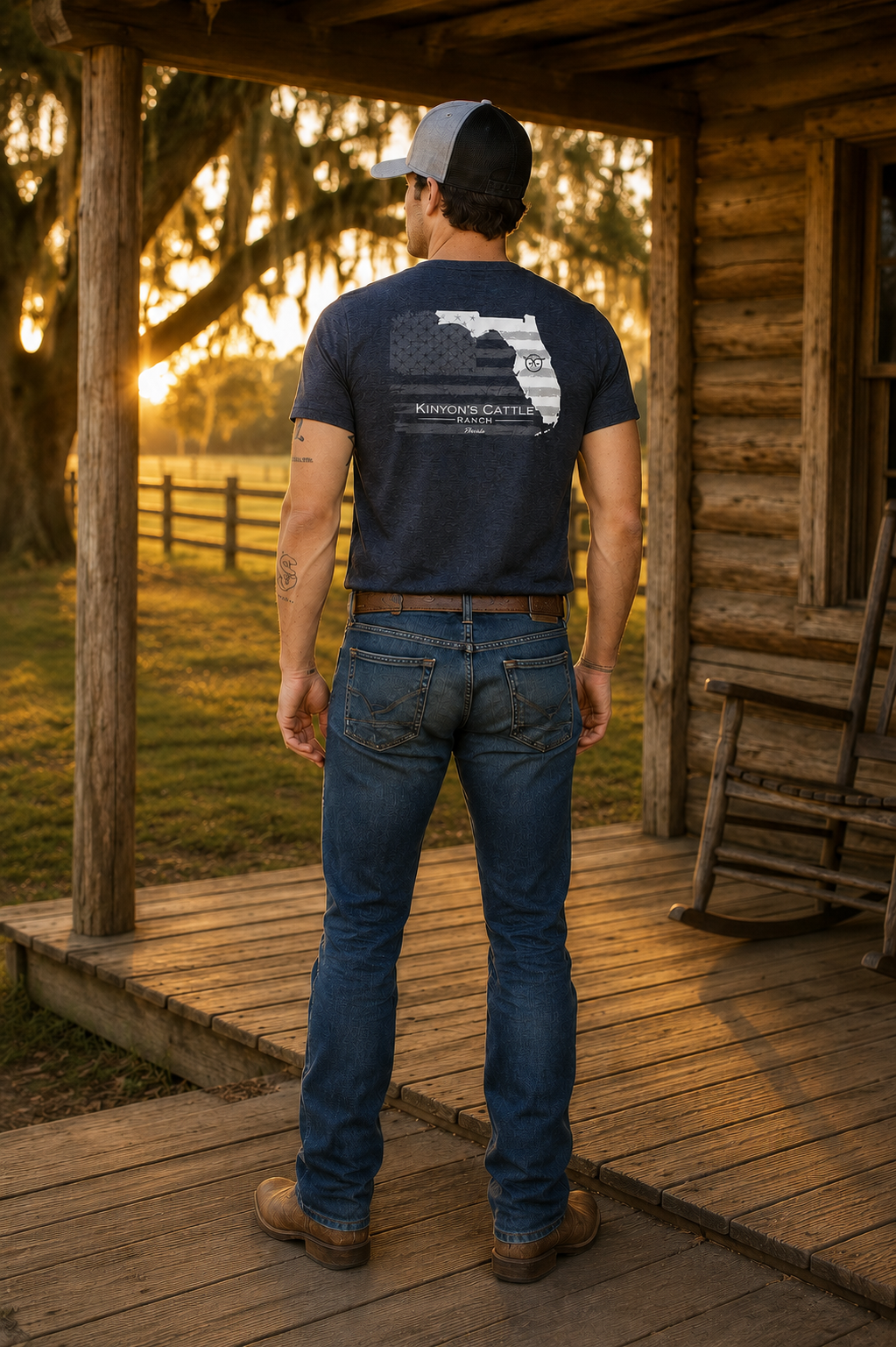 KCRanch Classic Patriotic Tee