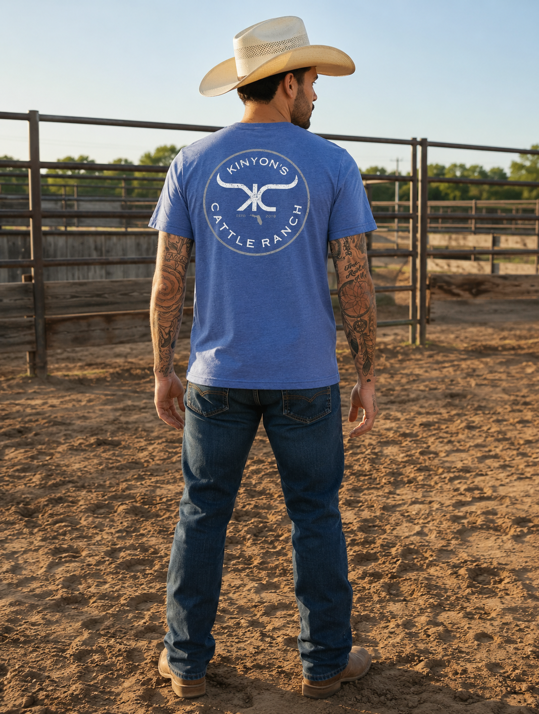 KCRanch Classic Circle Logo Tee