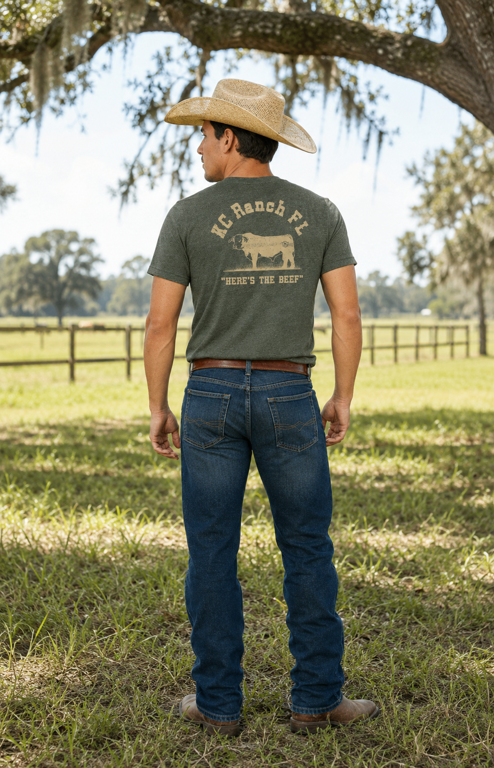 KCRanch "Here's The Beef" Classic Tee