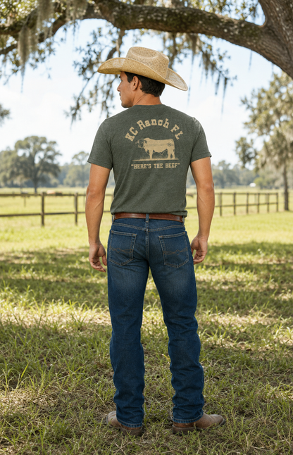 KCRanch "Here's The Beef" Classic Tee