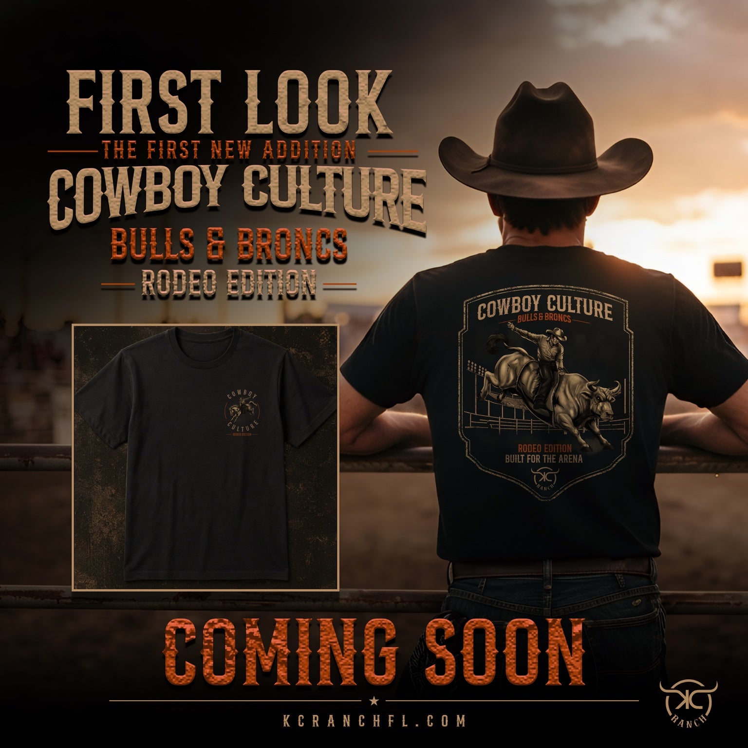 KC Ranch Cowboy Culture Bulls and Broncs Rodeo Edition coming soon